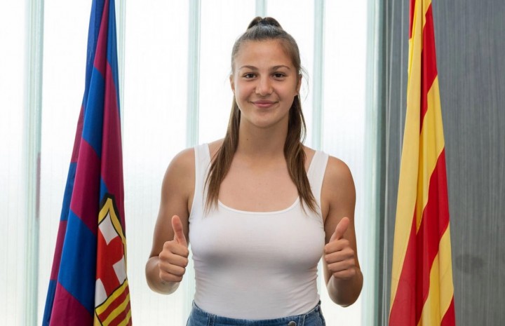 Emilia Szymczak w akademii FC Barcelony!