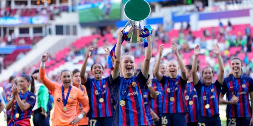 FC Barcelona wygrała Ligę Mistrzyń