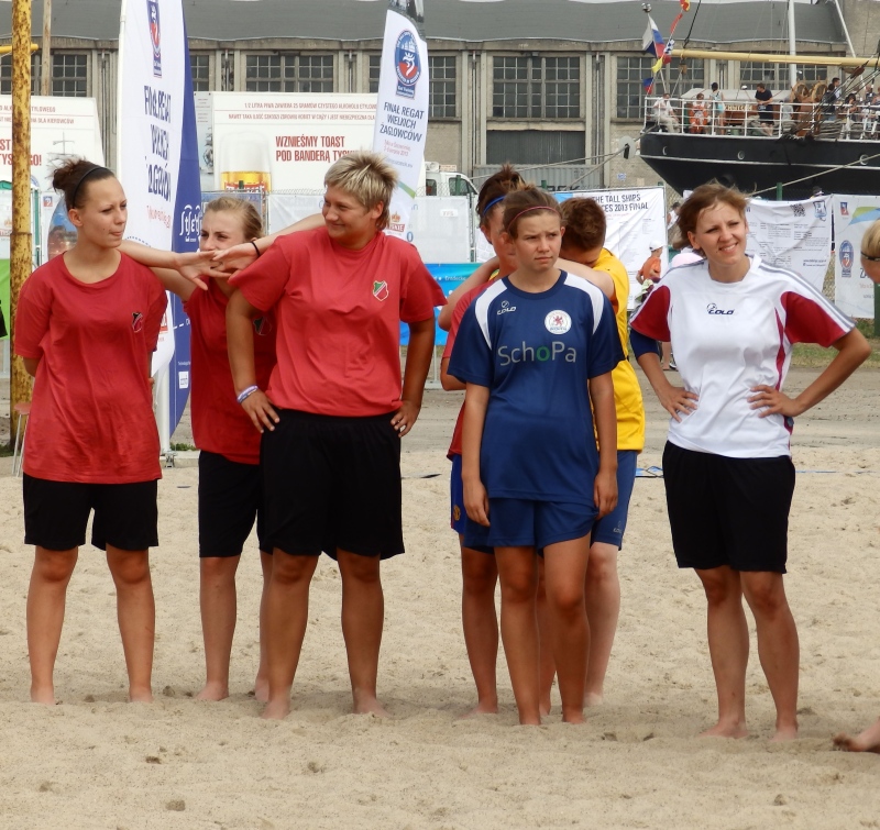 Turniej Plażowej Piłki Nożnej Kobiet z okazji Finału The Tall Ships Races 2013