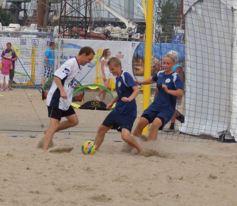 Turniej Plażowej Piłki Nożnej Kobiet z okazji Finału The Tall Ships Races 2013