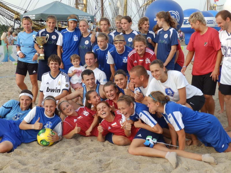 Turniej Plażowej Piłki Nożnej Kobiet z okazji Finału The Tall Ships Races 2013