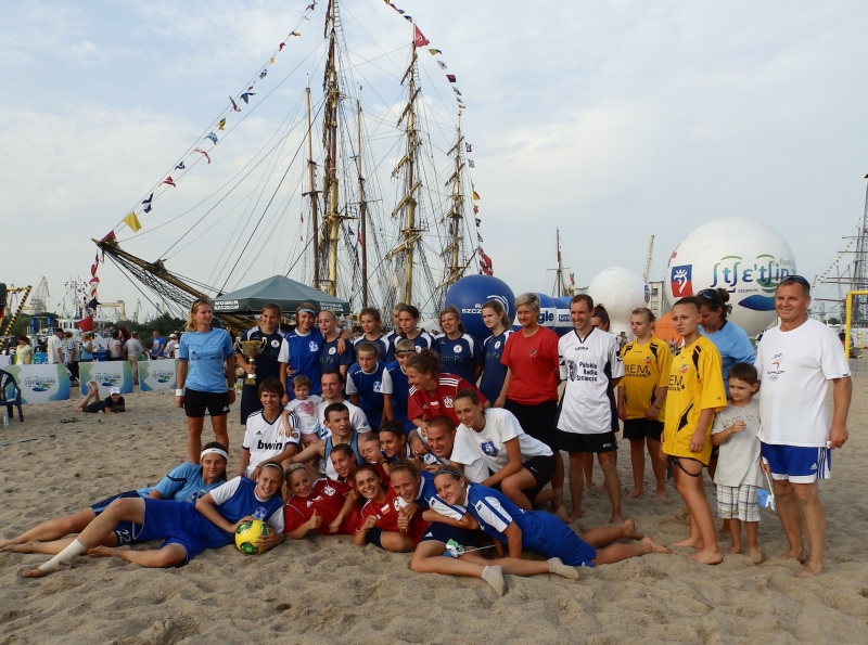 Turniej Plażowej Piłki Nożnej Kobiet z okazji Finału The Tall Ships Races 2013