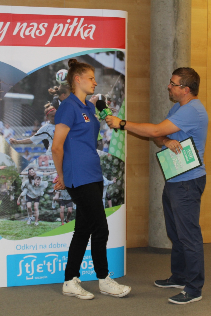 Olimpia Szczecin konferencja